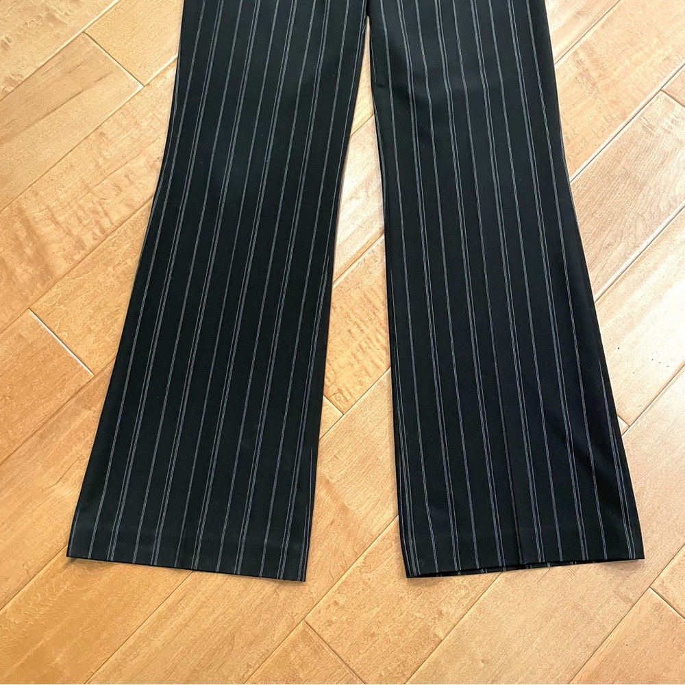 BEBE Women’s Striped Pants Size 4 Work Trousers y2k - Picture 3 of 7